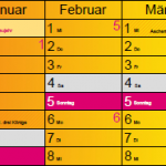 HHP Süd Kalender 2017 Farbe